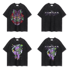 6 Styles EVA/Neon Genesis Evangelion Cartoon Character Anime Cotton T Shirt