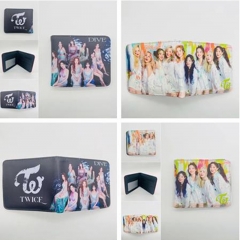 3 Styles K-POP Twice Cartoon Coin Purse Short Anime Short Wallet