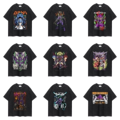 9 Styles EVA/Neon Genesis Evangelion Cartoon Character Anime Cotton T Shirt