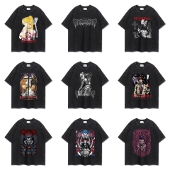 10 Styles Death Note Cartoon Character Anime Cotton T Shirt