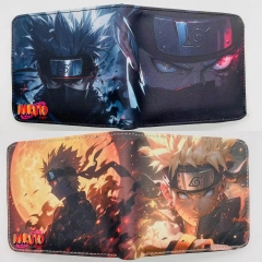 2 Styles Naruto Cartoon Coin Purse Short Anime Short Wallet