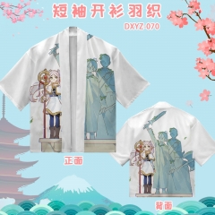 Frieren: Beyond Journey's End Cosplay Cartoon Colorful Haori Anime Kimono