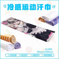 3 Styles Uma Musume Pretty Derby Cosplay Color Printing Anime Cooling Sports Towel