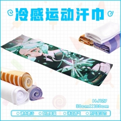 Land of the Lustrous Cosplay Color Printing Anime Cooling Sports Towel