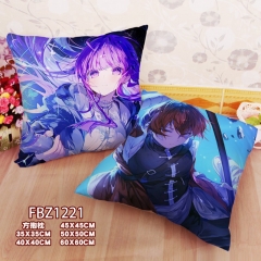 (45*45CM) 2 Styles Frieren: Beyond Journey's End Cartoon Anime Pillow