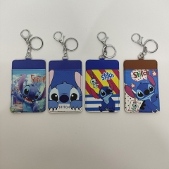 11*7CM 4 Styles Lilo & Stitch PU Material For ID Card Anime Card Bag Holder