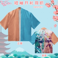 Pretty Soldier Sailor Moon Cosplay Cartoon Colorful Haori Anime Kimono