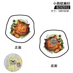 2 Styles My Neighbor Totoro Cartoon Pin Anime Plush Brooch