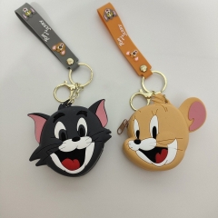 9CM 2 Styles Tom and Jerry Cartoon Coin Purse Anime Wallet