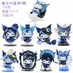 9PCS/SET 7-9CM Sanrio Kuromi Anime PVC Figure