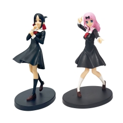 2 Styles Kaguya-sama: Love Is War Fujiwara Chika Shinomiya Kaguya Cartoon Anime PVC Figure