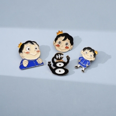 4 Styles Ranking of Kings Cartoon Alloy Pin Anime Brooch