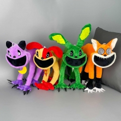 4 Styles Smiling Critters Cartoon Anime Plush Toy Doll