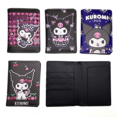 4 Styles My Melody Kuromi Cartoon Pattern Anime Passport Cover Bag