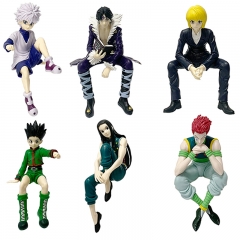 6 Styles HUNTER×HUNTER Hisoka Kurapika Chrollo Lucilfer Cartoon Anime PVC Figure