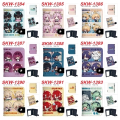 18 Styles Honkai: Star Rail Cartoon PU Pattern Purse Anime Wallet