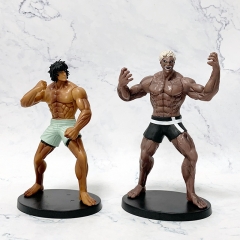 2 Styles Kengan Ashura Kure Raian Cartoon Anime PVC Figure