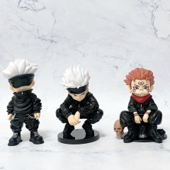 3 Styles Jujutsu Kaisen Satoru Gojo Cartoon Anime PVC Figure