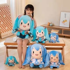 32cm 7 Styles Hatsune Miku Cartoon Anime Plush Toy Doll