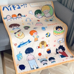 1.5m Haikyuu Cartoon Anime Plush Blanket