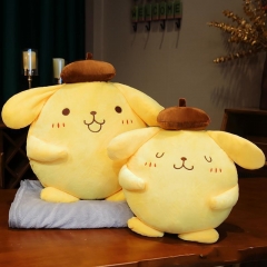 2 Styles Sanrio Pompompurin Anime Plush Toy Blanket