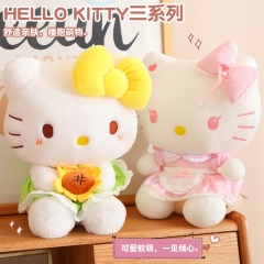 33cm 3 Styles Sanrio Hello Kitty Cartoon Anime Plush Toy Doll