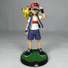 18cm Pokemon Ash Ketchum Cartoon Anime PVC Figures