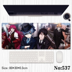 2 Styles 80*30*0.3cm Kuroshitsuji/Black Butler Cartoon Anime Mouse Pad