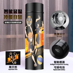 With Electric Haikyuu Temperature Intelligentize Displayer Anime Vacuum Cup