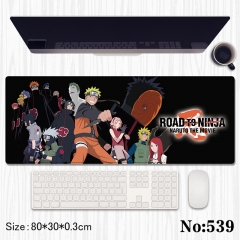 2 Styles 80*30*0.3cm Naruto Cartoon Anime Mouse Pad