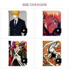 7 Styles Bleach Cartoon PU Pattern Purse Anime Wallet