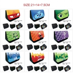 24 Styles Inside Out Cartoon Pattern Pencil Case Anime Pencil Bag