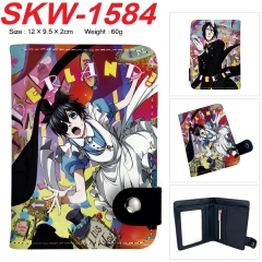 3 Styles Kuroshitsuji/Black Butler Cartoon PU Pattern Purse Anime Wallet