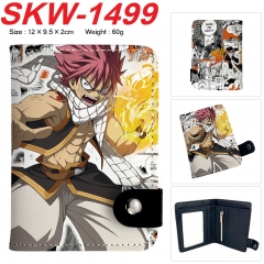 3 Styles Fairy Tail Cartoon PU Pattern Purse Anime Wallet