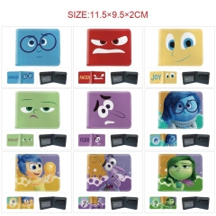 21 Styles Inside Out Cartoon Pattern Purse Anime Short Wallet