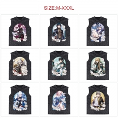 9 Styles Honkai: Star Rail Cartoon Pattern Anime Vest T-shirt