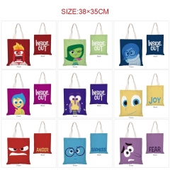 20 Styles Inside Out Cartoon Shopping Bag Women Single Shoulder Bags