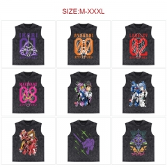 12 Styles EVA/Neon Genesis Evangelion Cartoon Pattern Anime Vest T-shirt