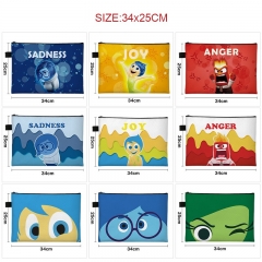 27 Styles Inside Out Cartoon Pattern Anime File Pocket