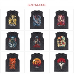 13 Styles Naruto Cartoon Pattern Anime Vest T-shirt