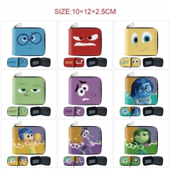 21 Styles Inside Out Cartoon Pattern Purse Anime Short Wallet