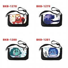 8 Styles Inside Out Cartoon Anime Crossbody Messenger Bag