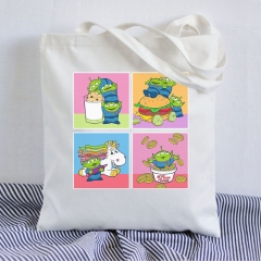 2 Styles Toy Story Cartoon Anime Canvas Shopping Bag