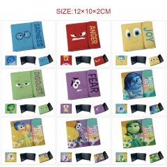 20 Styles Inside Out Cartoon Pattern Purse Anime Short Wallet