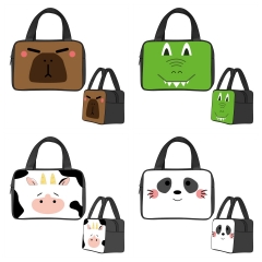 19 Styles Animal Panda Pig Cartoon Anime Thermal Insulation Bag