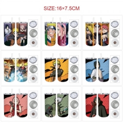 13 Styles Naruto Cartoon 304 Stainless Steel Pattern Anime Vacuum Cup