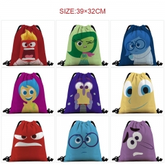 21 Styles Inside Out Cartoon Anime Drawstring Bag