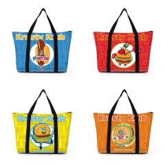 6 Styles SpongeBob SquarePants Cartoon Anime Tote Bag