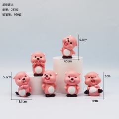 6PCS/SET  Loopy Cartoon Anime PVC Figure