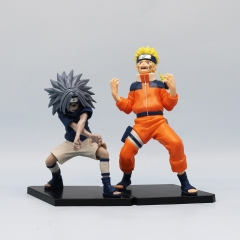 2 Styles Naruto Uchiha Sasuke Uzumaki Naruto Cartoon Anime PVC Figure
